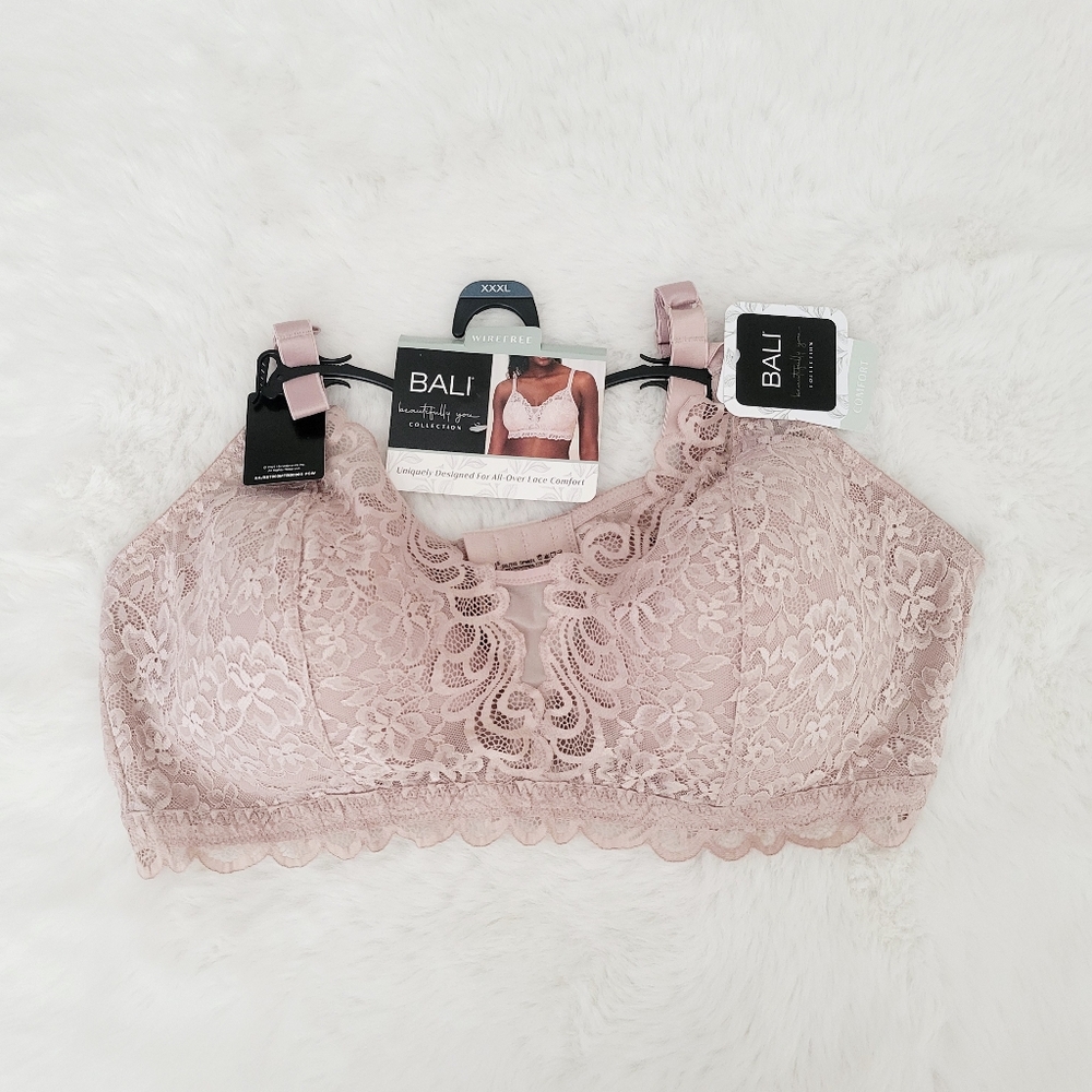 ❤️🔥BALI LACE WIRELESS CONVERTIBLE BRA SIZE 3X - Picture 5 of 8